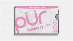 Gum Bubble gum saveur Blister (commander en simple ou 12 pour l'extérieur au détail)