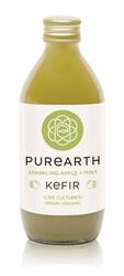 Organic Vegan Sparkling Apple & Mint Kefir 330 ml (order in singles or 12 for trade outer)