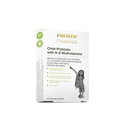 Child Probiotic with A-Z Multivitamins 30 day capsules
