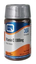 Vitamine C 1000 mg à libération prolongée 30 comprimés