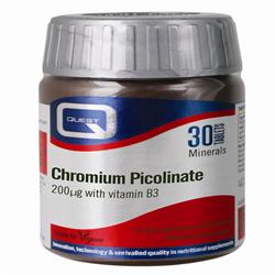 Picolinato de Cromo 30 comprimidos