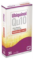 Ubiquinol Qu 10 100mg 30 tablets
