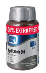 Alho Kyolic 600mg preenchimento extra 60 + 30 comprimidos