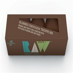 Organic and Raw Blissed Chocada Truffles 3 Pack (order in singles or 8 for trade outer)