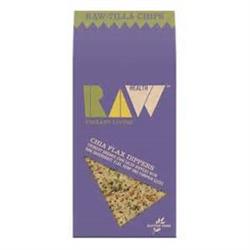 10% OFF Raw-Tilla Chips - Chia Flax Dippers 60g (pedido individual ou 8 para troca externa)
