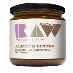Organic Raw Whole Almond Butter 170g