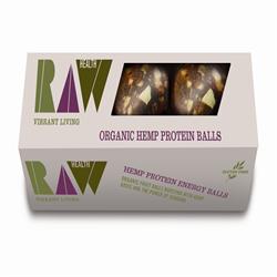 Organic & Raw Hemp Protein Energy Balls (order in singles or 8 for trade outer)