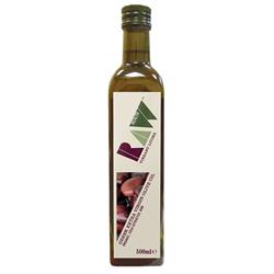 Rohes, gesundes griechisches Olivenöl extra vergine