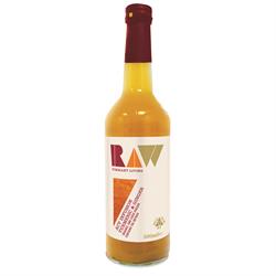 Org Raw Apple Cider Vinegar พร้อมขมิ้นและขิง (สั่งเป็นซิงเกิลหรือ 12 อันเพื่อการค้าภายนอก)