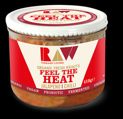 Raw Organic Fresh Kraut Feel the Heat 410g