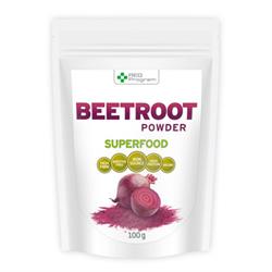 Beetroot powder 100g (order in singles or 20 for retail outer)