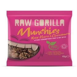 Organic Maca & Cinnamon Munchies 40g (order 10 for retail outer)