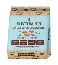 Ooh-la-la Tea Biscuit Sac de partage de biscuits à la noix de coco (commandez par multiples de 4 ou 12 pour l'extérieur au détail)