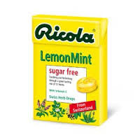 Pastile fără zahăr Lemon Mint 45g (comandați unică sau 20 pentru exterior)