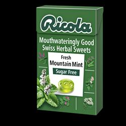 Pastilhas Mountain Mint Sugar Free 45g (encomende em unidades individuais ou 20 para varejo externo)