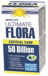Renew Life Ultimate Flora 50 milliards de 14 (commander en simple ou 12 pour le commerce extérieur)
