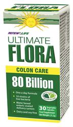 Renew Life Ultimate Flora 80 milliards 30s (commander en simple ou 12 pour le commerce extérieur)