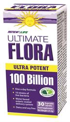 Renew Life Ultimate Flora 100 milliards 30s (commander en simple ou 12 pour le commerce extérieur)