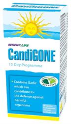 Renew Life Candigone 60's (المملكة المتحدة) (طلب فردي أو 12 قطعة للتجارة الخارجية)