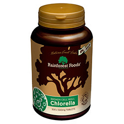 Chlorella organică 500 mg 300 tablete