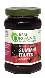 Real Organic Summer Fruits Conserve - 320g