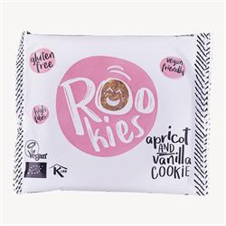 Gluten free oat and fruit cookie with apricot and vanilla 40g (order 18 for retail outer)