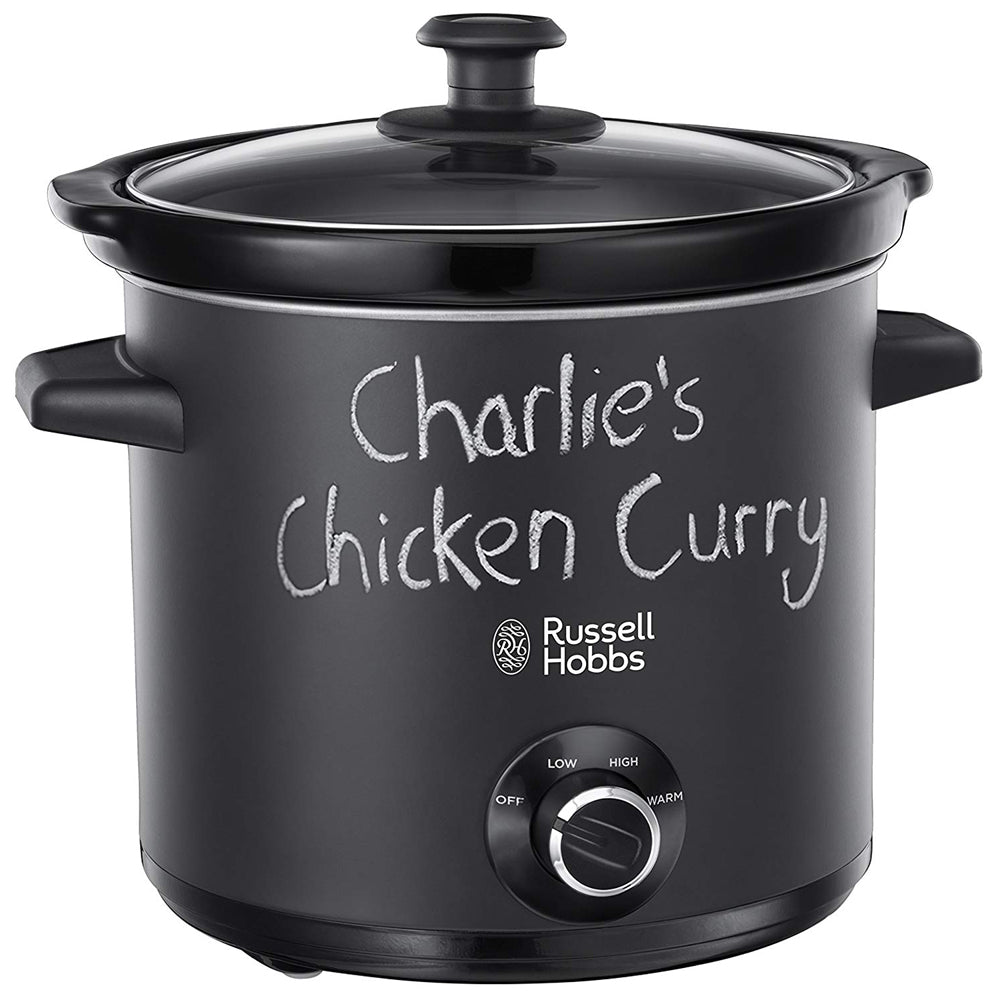 Russell hobbs slow cooker | 3,5l | svart | svarta tavlan