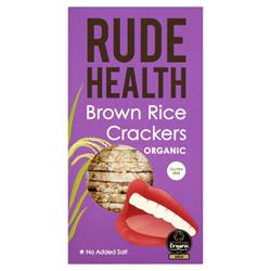 Organic Brown Rice Crackers 130g (order in singles or 5 for trade outer)