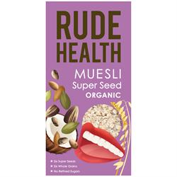 Super Seed Muesli 500 g (pedir por separado o 5 para el comercio exterior)