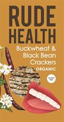 Buckwheat & Blackbean Crackers, 120 g (bestill i single eller 5 for detaljhandel ytre)