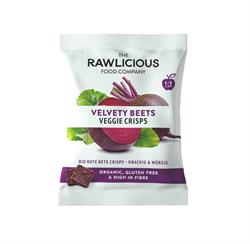 Velvety Beets Veggie Chips 40g (bestel 9 voor retailverpakking)