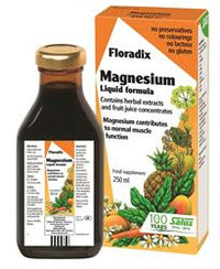 Magnesium Liquid mineral supplement 250ml (order in singles or 16 for trade outer)