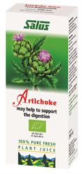 Jugo de planta fresca orgánica de alcachofa 200 ml (pedir por separado o 16 para el comercio exterior)