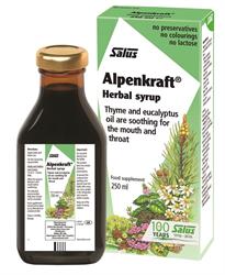 Sirop aux herbes Alpenkraft 250 ml (commander en simple ou 16 pour le commerce extérieur)