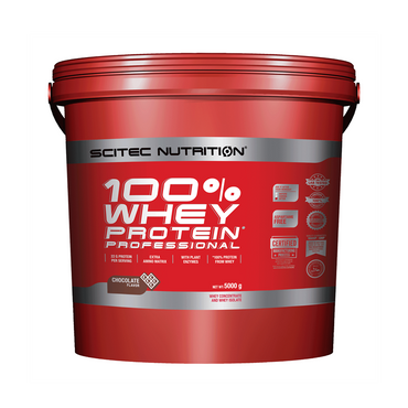Scitec nutrition 100% valleprotein professionel 5000g / chokolade