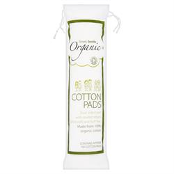 Organic Cotton Cosmetic Pads 100's (order in singles or 24 for trade outer)