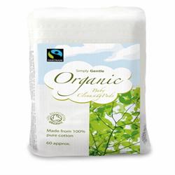 Organic Baby Cleansing Pads 60's (order in singles or 24 for trade outer)