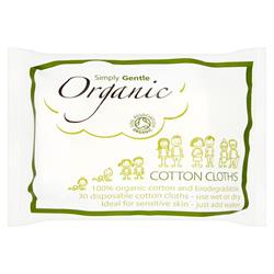 Cotton Cloths x 30 Wipes (order in singles or 12 for trade outer)