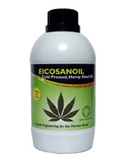 Eicosanoil Huile de Graines de Chanvre Bio 500 ml