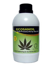 Eicosanoil Hemp Seed Oil Organic 500ml