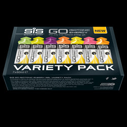 Variety Pack Isotonic Gels 7 x 60 מ"ל (להזמין ביחידים או 16 עבור טרייד חיצוני)