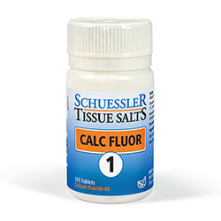 No 1 Calc Fluor Tissue Salts 125 Tabs