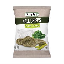 Kale Dill Pickle Chips 71 g (pedir en múltiplos de 2 u 8 para el exterior minorista)