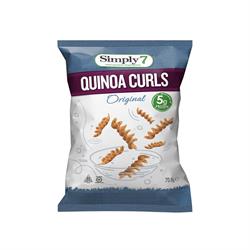 Quinoa Curls Original Chips 71g (commander par multiples de 2 ou 8 pour l'extérieur au détail)