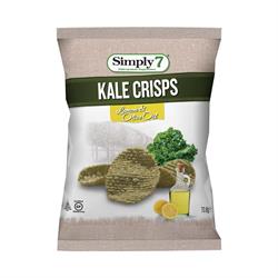 Kale Lemon and Olive Oil Chips 70g (order in multiples of 2 or 8 for retail outer)
