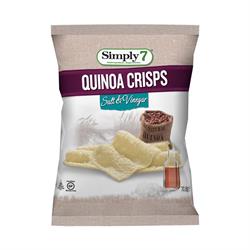 Chipsuri de sare și oțet de quinoa 71g (comandați în multipli de 2 sau 8 pentru exterior)