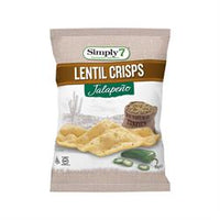 Chips de lentilles et jalapeno 85g (commander par multiples de 2 ou 8 pour l'extérieur au détail)