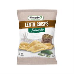 Lentil Jalapeno Chips 85g (order in multiples of 2 or 8 for retail outer)