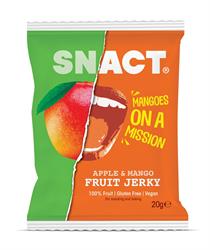 Apple & Mango Fruit Jerky 20g (bestill 20 for detaljhandel ytre)