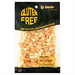 G/Free Rice Crackers - Mini Plain 100g (ordinare in pezzi singoli o 12 per commercio esterno)